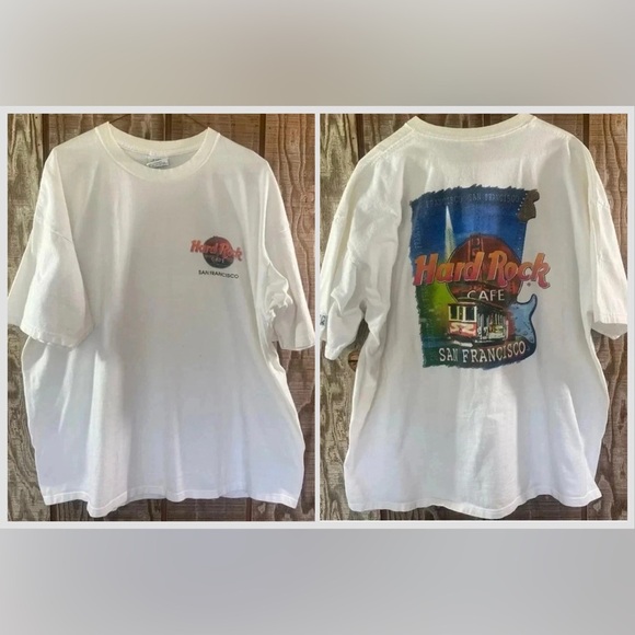 Vintage Made in USA 🇺🇸 Hard Rock Cafe San Francisco Tee Shirt - Picture 1 of 5
